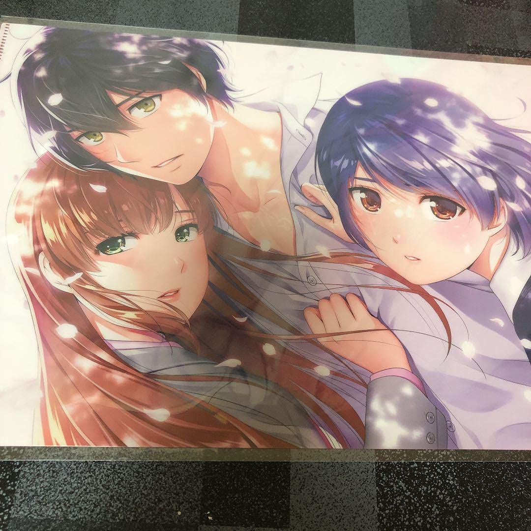 ドメスティックな彼女 マウスパッド 陽菜＆瑠衣セット2